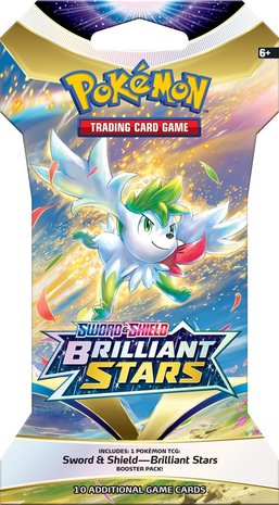 Pokemon - Sword & Shield Brilliant Stars Sleeved Boosterpack