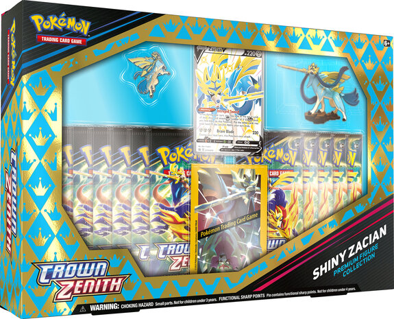 Pokemon - Sword & Shield Crown Zenith Premium Figure Box