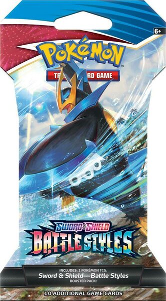 Pokemon - Sword & Shield Battle Styles Sleeved Boosterpacks