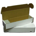 Cardbox / Fold-out Box met deksel voor het opbergen van 1000 kaarten 