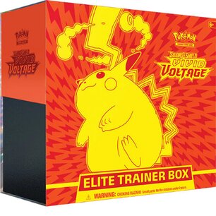 Pokemon - Sword & Shield Vivid Voltage Elite Trainer Box Pokemon - Sword & Shield Vivid Voltage Elite Trainer Box