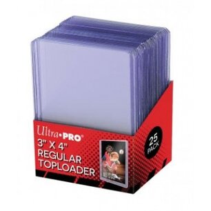 Ultra Pro - 3" x 4" Regular Toploaders 25ct Ultra Pro - 3" x 4" Regular Toploaders 25ct