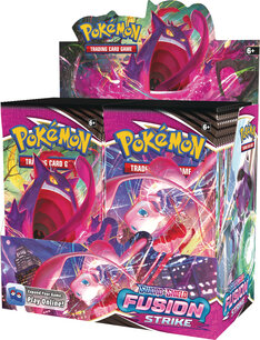 Pokemon - Sword & Shield Fusion Strike Boosterbox Pokemon - Sword & Shield Fusion Strike Boosterbox