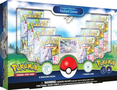 Pokemon - TCG GO Premium Collection Radiant Eevee Box Pokemon - TCG GO Premium Collection Radiant Eevee Box