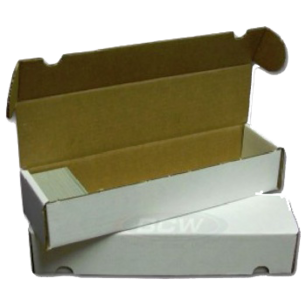Cardbox / Fold-out Box met deksel voor het opbergen van 1000 kaarten Cardbox / Fold-out Box met deksel voor het opbergen van 1000 kaarten