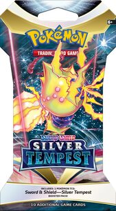 Pokemon - Sword & Shield Silver Tempest Sleeved Boosterpack Pokemon - Sword & Shield Silver Tempest Sleeved Boosterpack