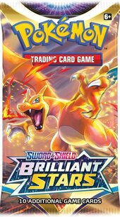 Pokemon - Sword & Shield Brilliant Stars Boosterpack Pokemon - Sword & Shield Brilliant Stars Boosterpack